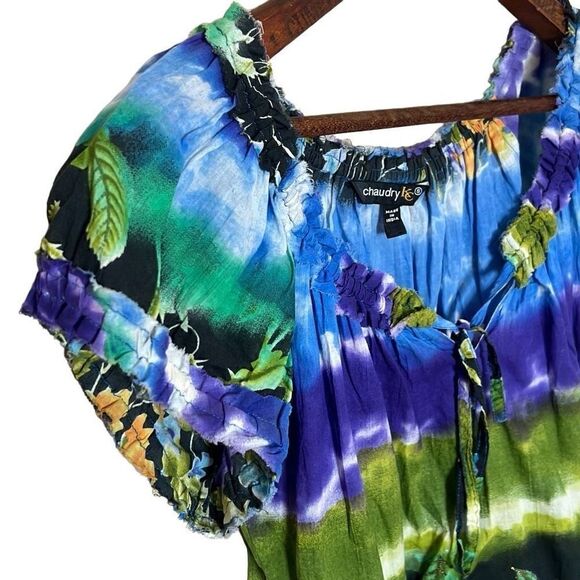 Chaudry 100% Cotton Floral Top - Picture 4 of 8